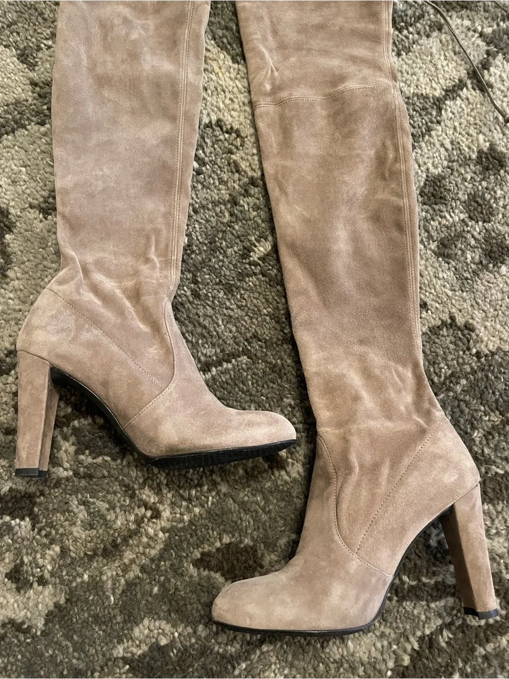 Stuart Weitzman Thigh High Suede Boots 6M